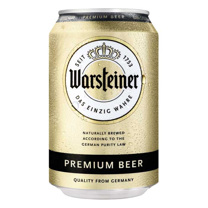 Warsteiner Premium Beer Cans 33Cl 24x33cl - Compare prices in UAE